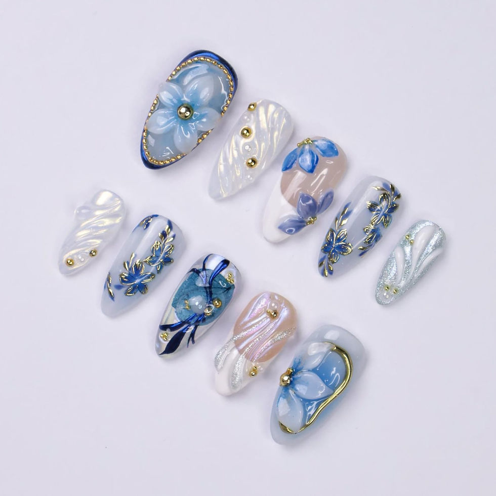 Thumbnail: press on nails, custom nails, fake nails, Nails Art