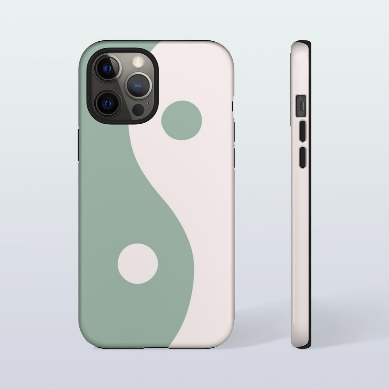 Yin Yang Phone Case for iPhone 13 Pro Max Kidcore Aesthetic Ying and Yang iPhone