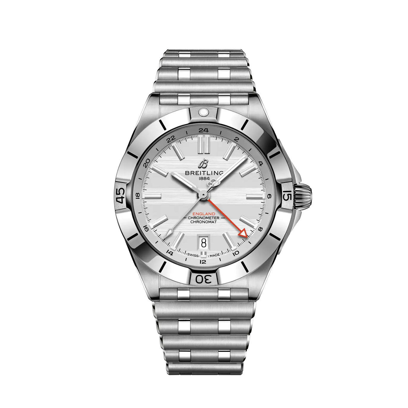 Breitling Chronomat Automatic GMT 40 Six Nations England, A323985B1A1A1