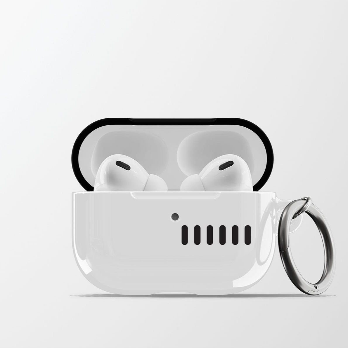 StormTrooper AirPods Case | Droid Hard Shell Earbud Case with Keychain for Apple