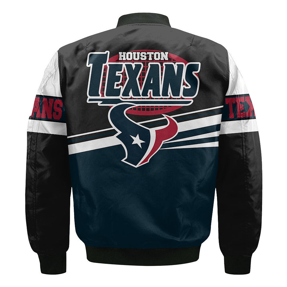 Thumbnail: Houston Texans Football Team 2024 - 25 Second Family Bomber Jacket