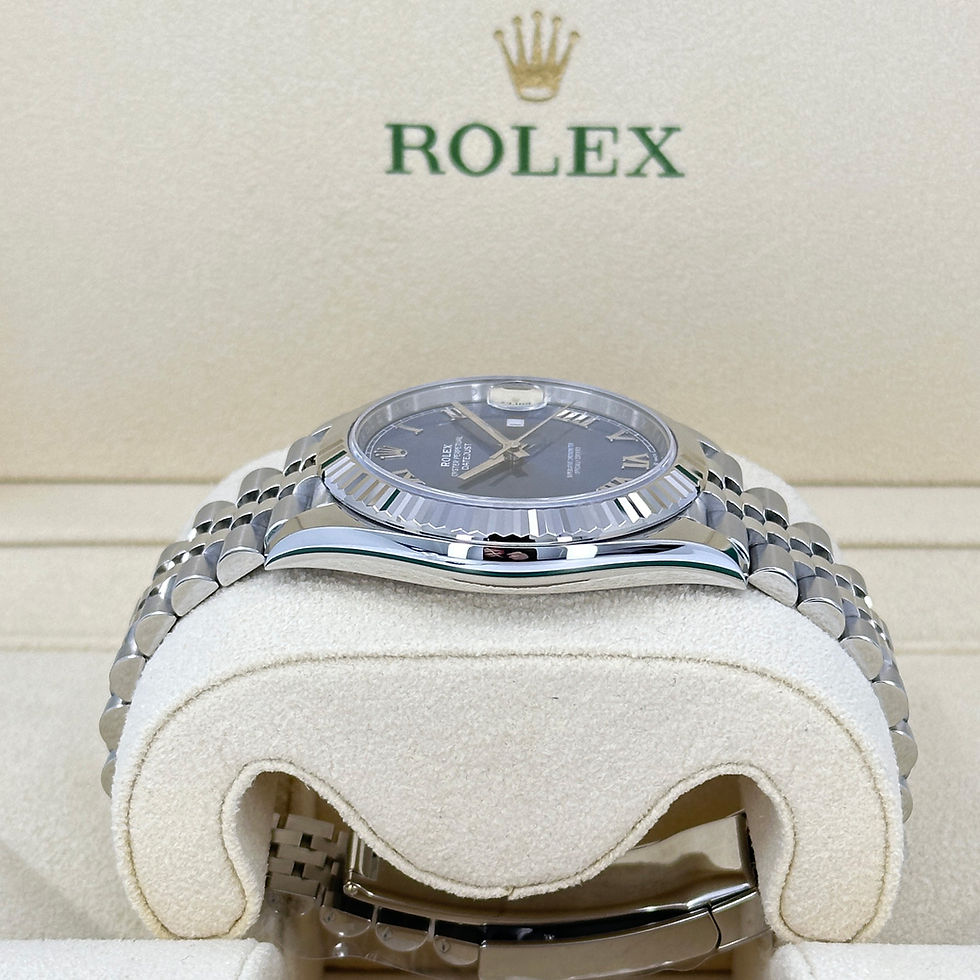 Thumbnail: Rolex Datejust 41, Stainless Steel and 18k White Gold, 41mm Ref# 126334-0026