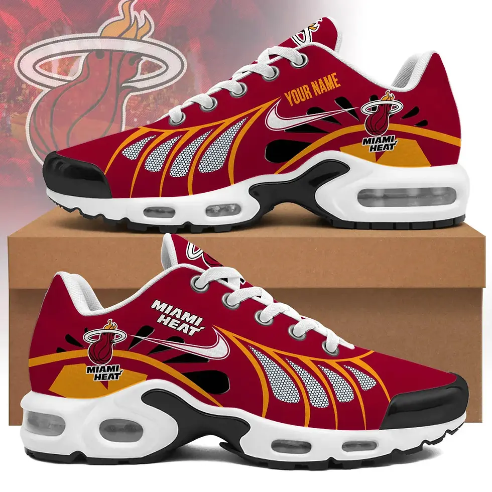 Thumbnail: Miami Hurricanes Custom Air-Style Sneakers V.6