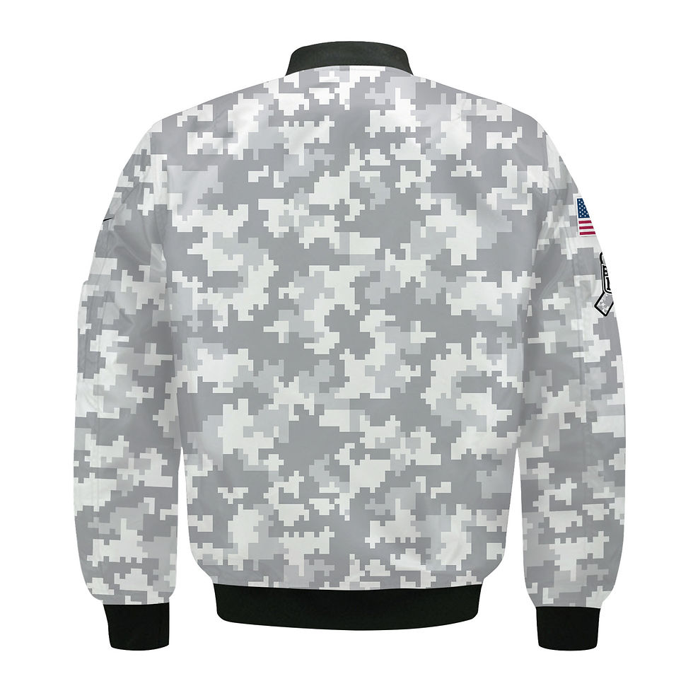 Thumbnail: Las Vegas Raiders National Football League 2024 Arctic Camo Bomber Jacket