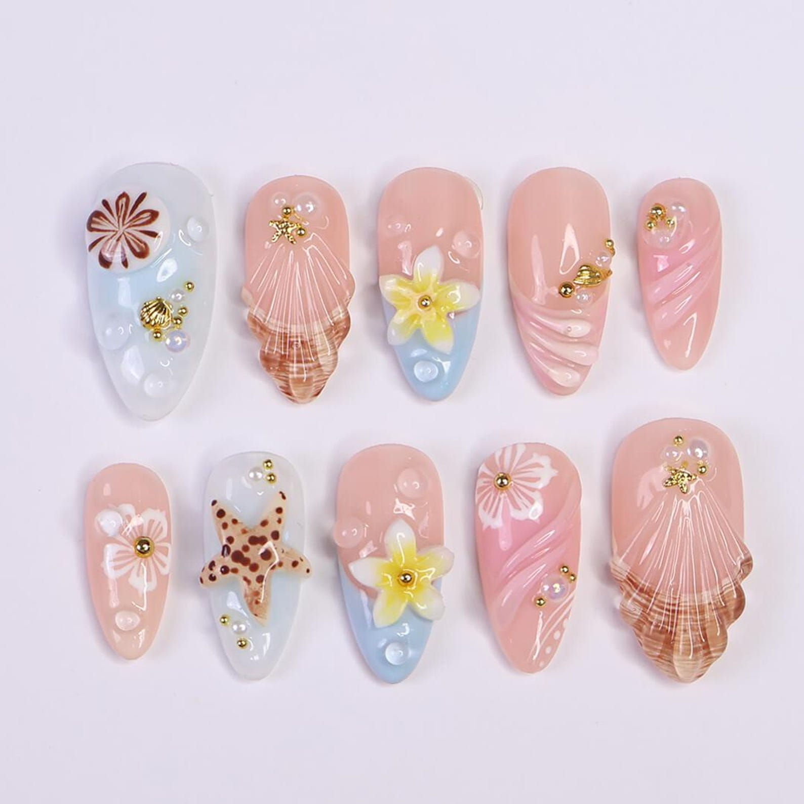 press on nails, custom press on nails, fake nails, Nails Art