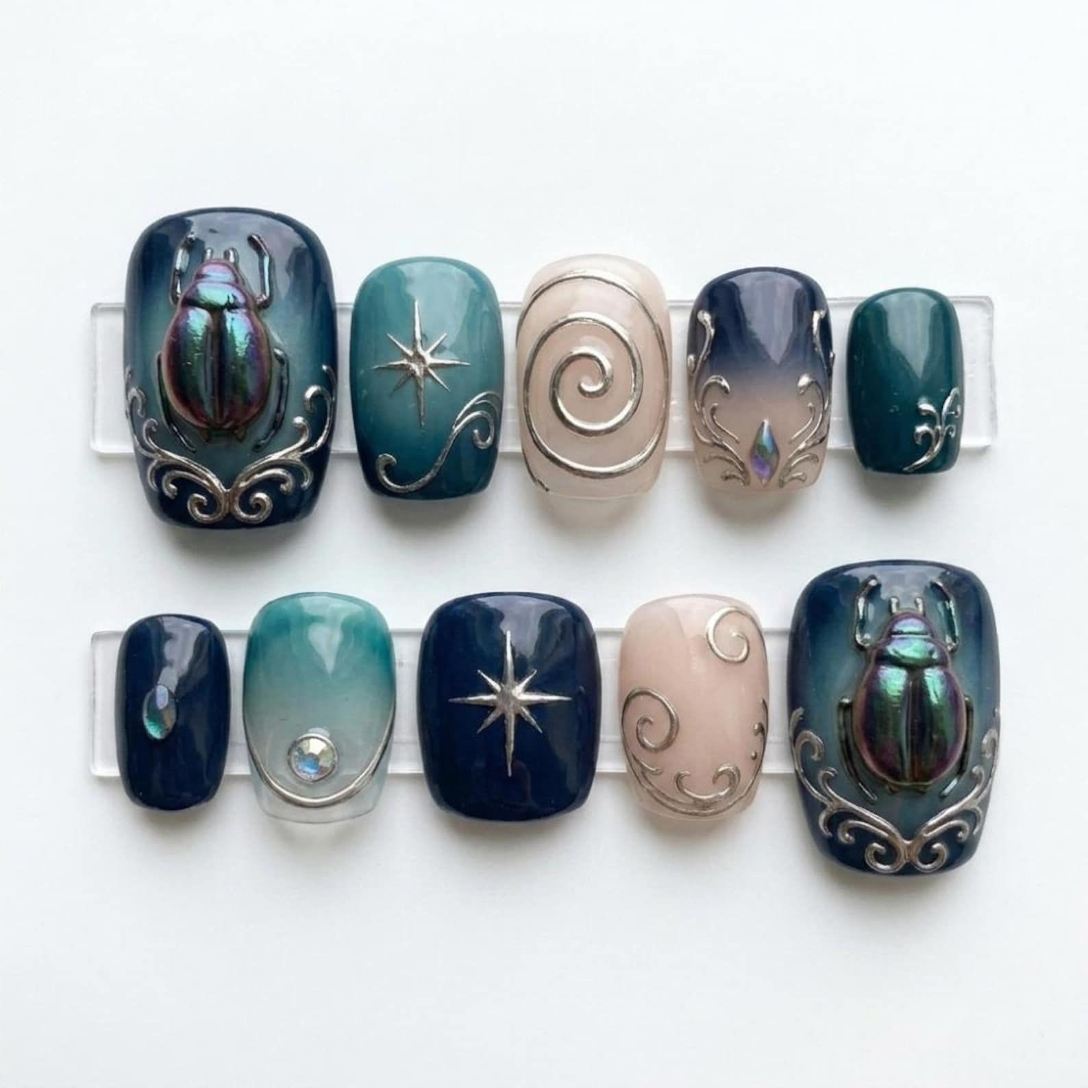 press on nails, custom nails, fake nails, Nails Art, custom nail, Gift for her