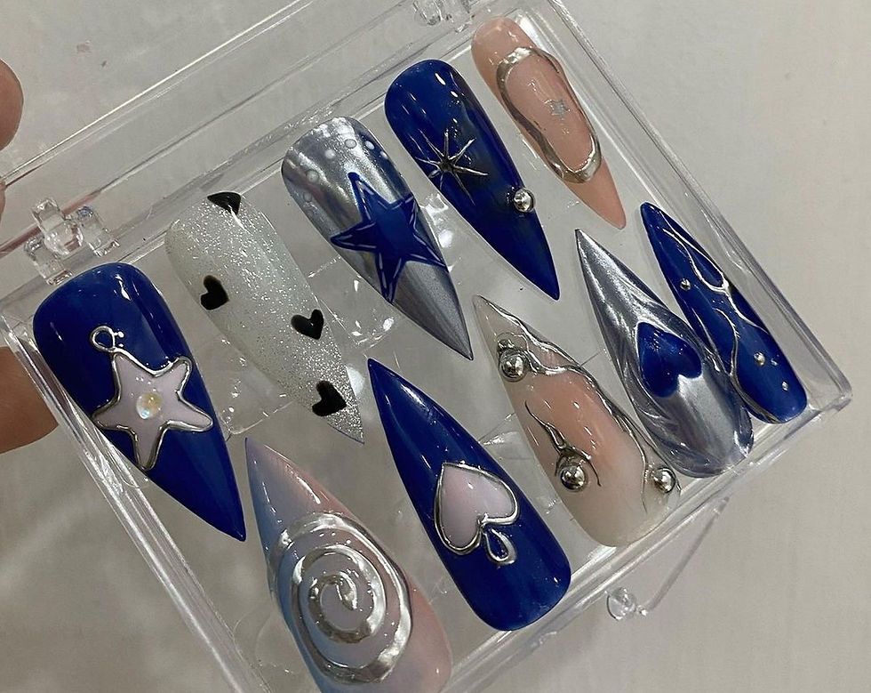 press on nails, custom nails, fake nails, Nails Art, custom nail