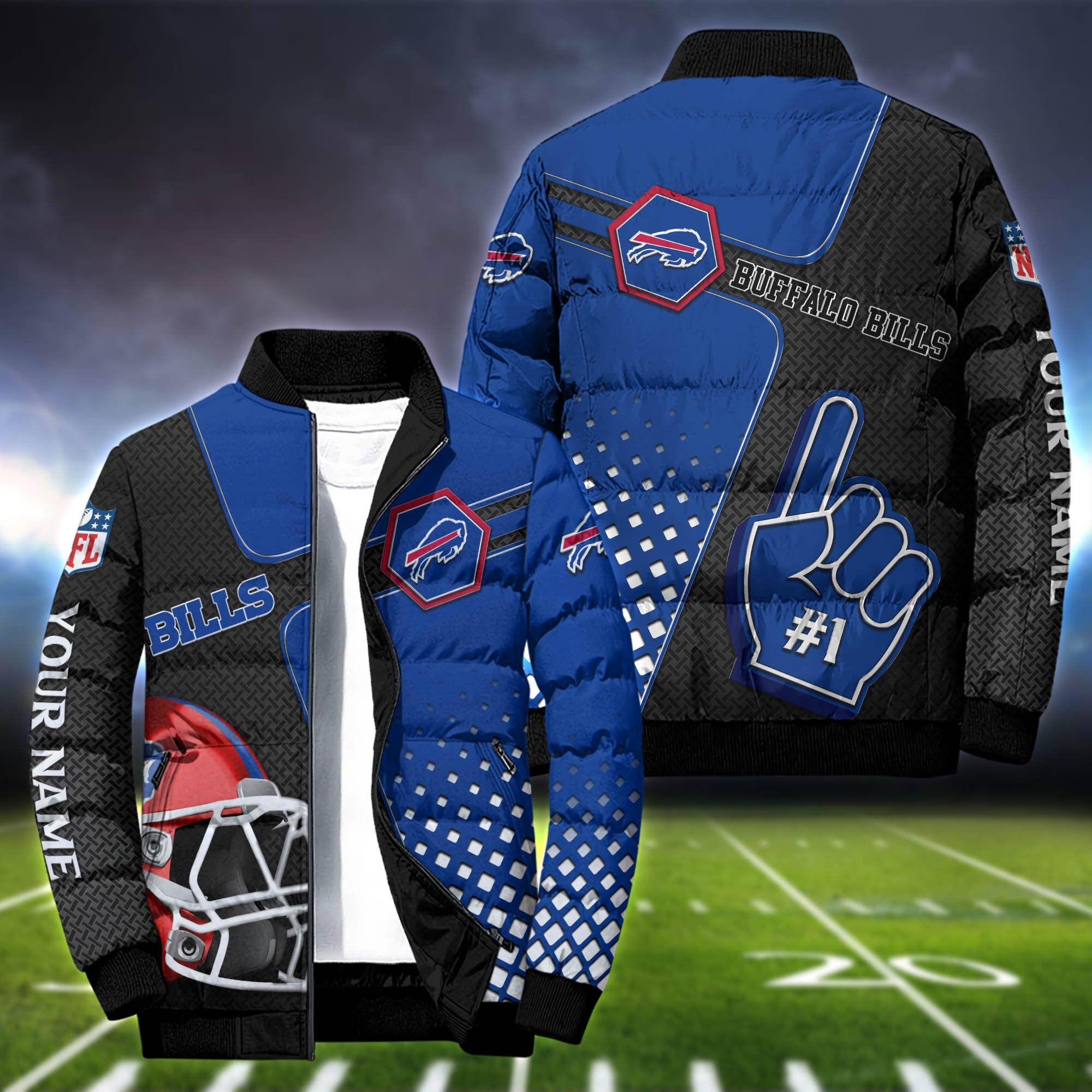 Buffalo Bills Personalized Outdoot Coat Puffer Jacket ETHY-52667
