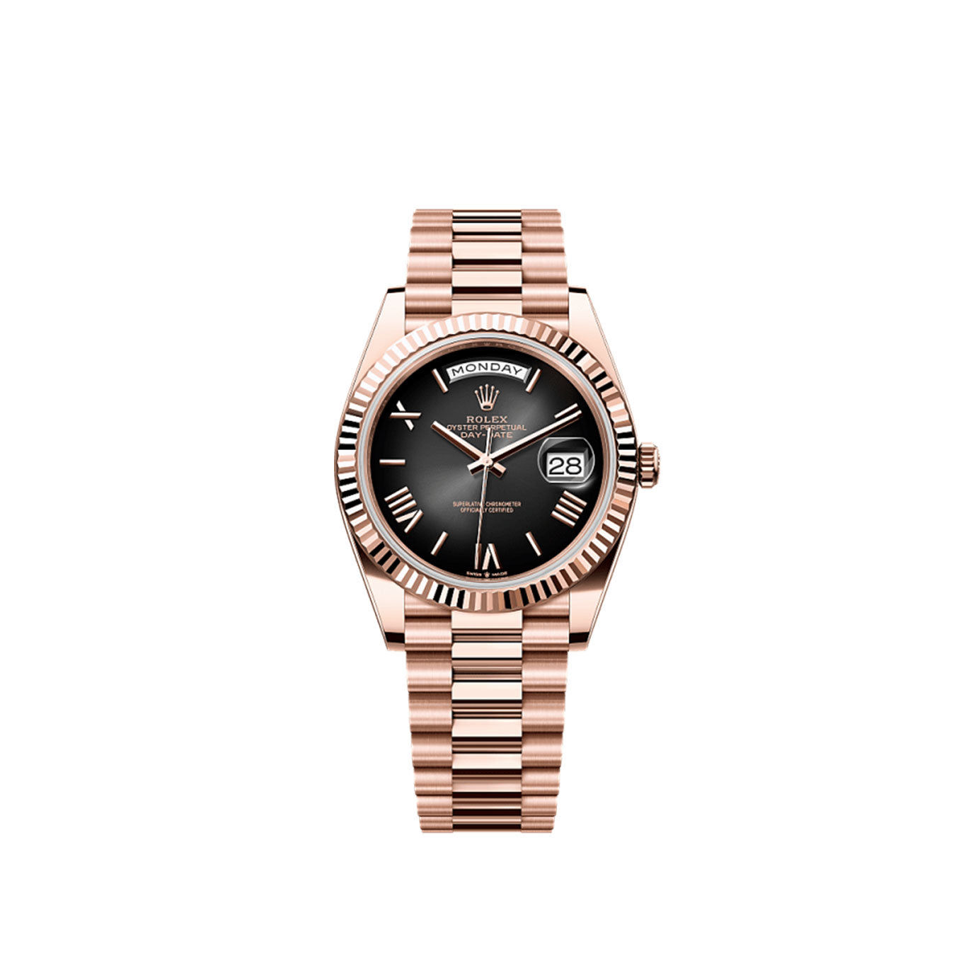 Rolex Day-Date 40, 40mm Grey Dial Ref# 228235-0055