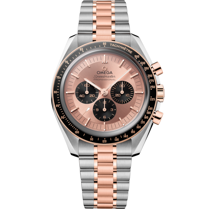 Omega Speedmaster Moonwatch Professional 42 mm, steel Sedna™ gold