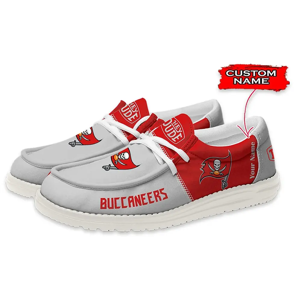 Thumbnail: Tampa Bay Buccaneers Loafer Shoes Shoes