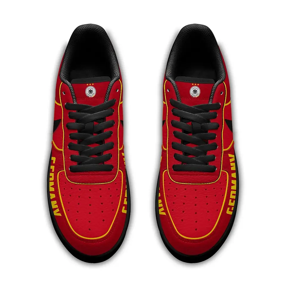 Thumbnail: Germany Premium WC26 Soccer Fan Custom Air Force 1 - Air Jordan 1 Shoes Sneaker
