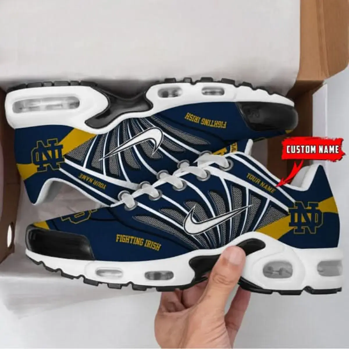 NDFI NCAA Air Max Plus Shoes - Limited