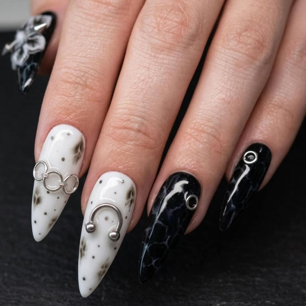 Thumbnail: press on nails, custom nails, fake nails, Nails Art, custom nail, Gift for her