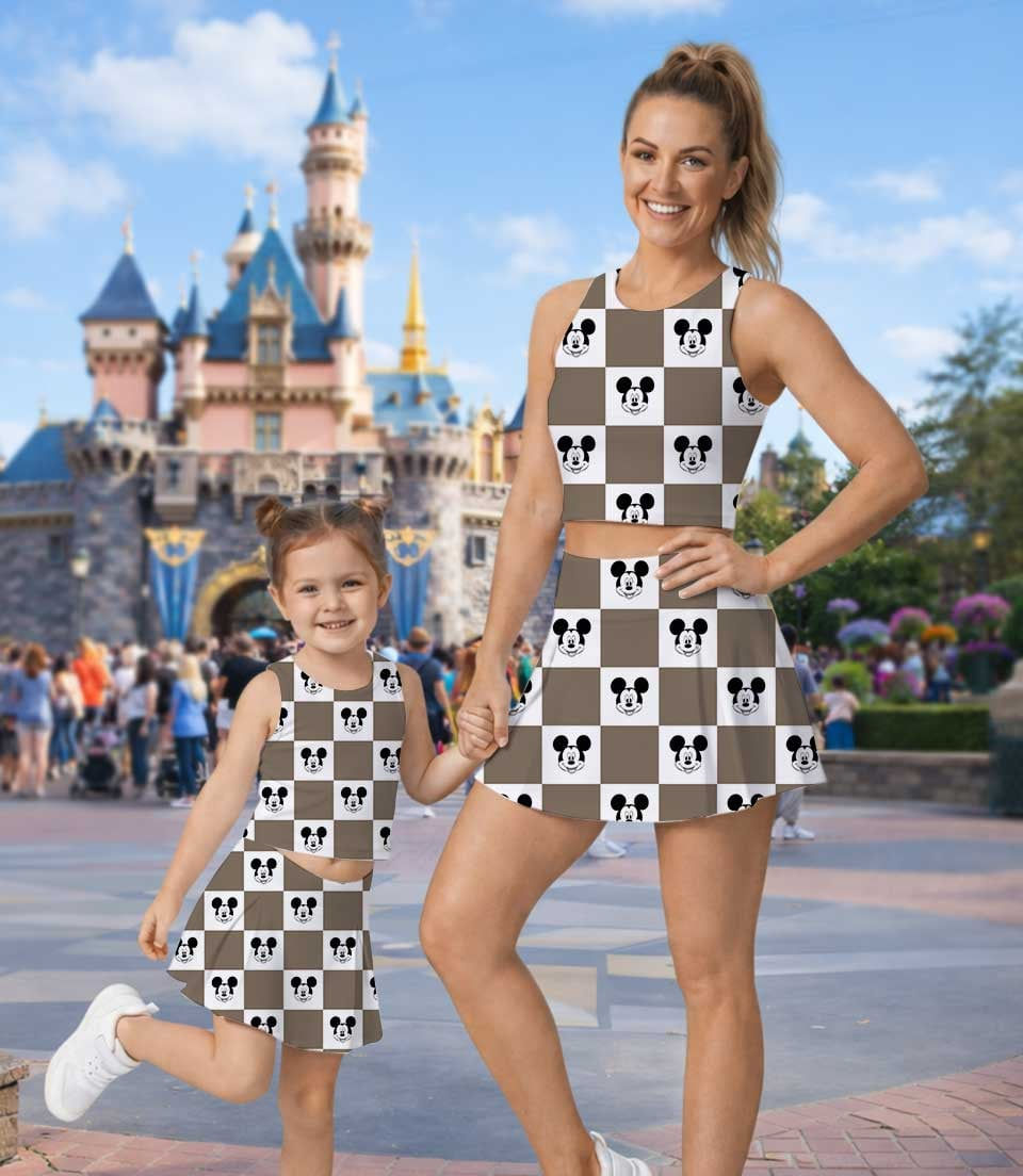 Thumbnail: Classic Mouse Checkered Magical, Mom and Me Dress Set