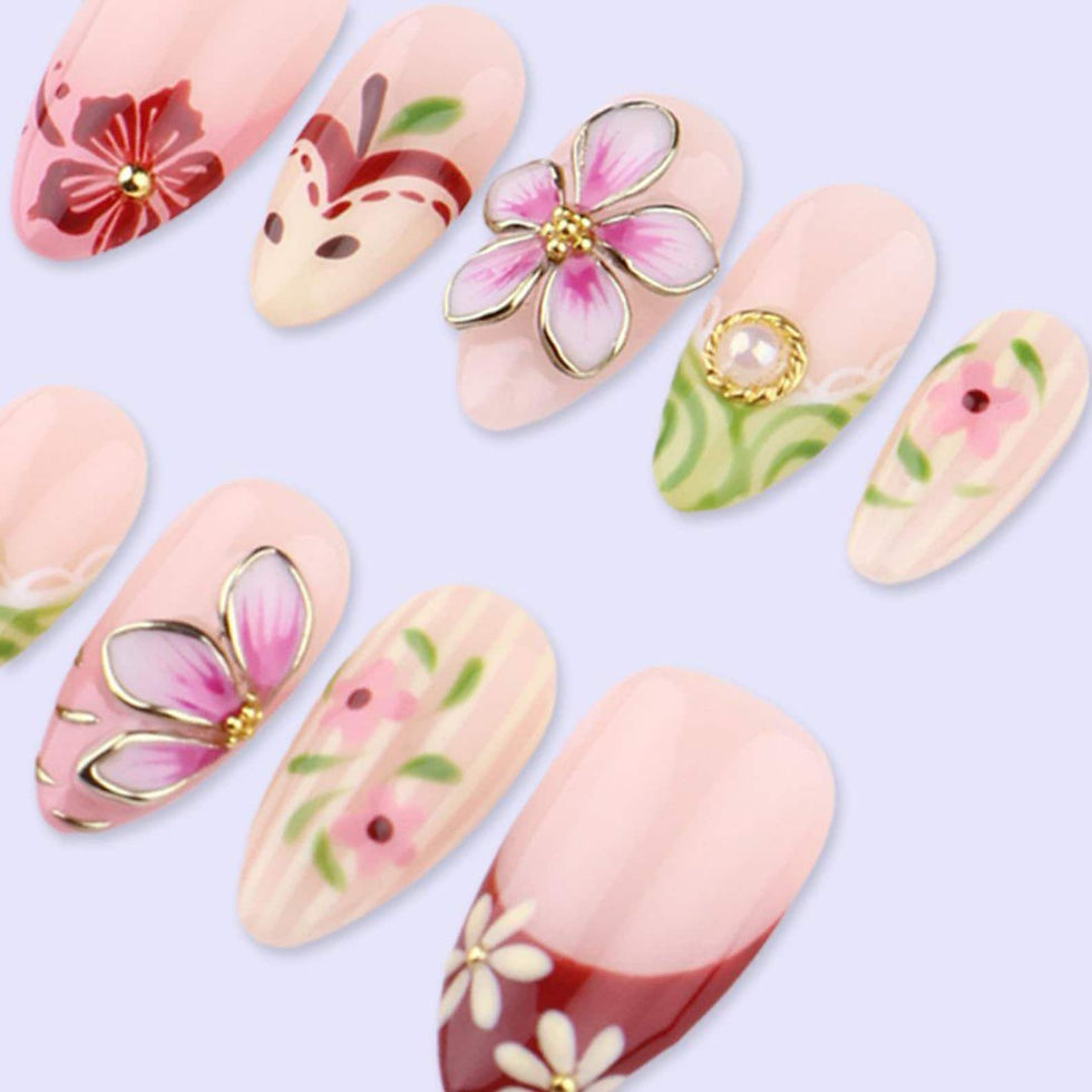 Thumbnail: press on nails, custom nails, fake nails, Nails Art