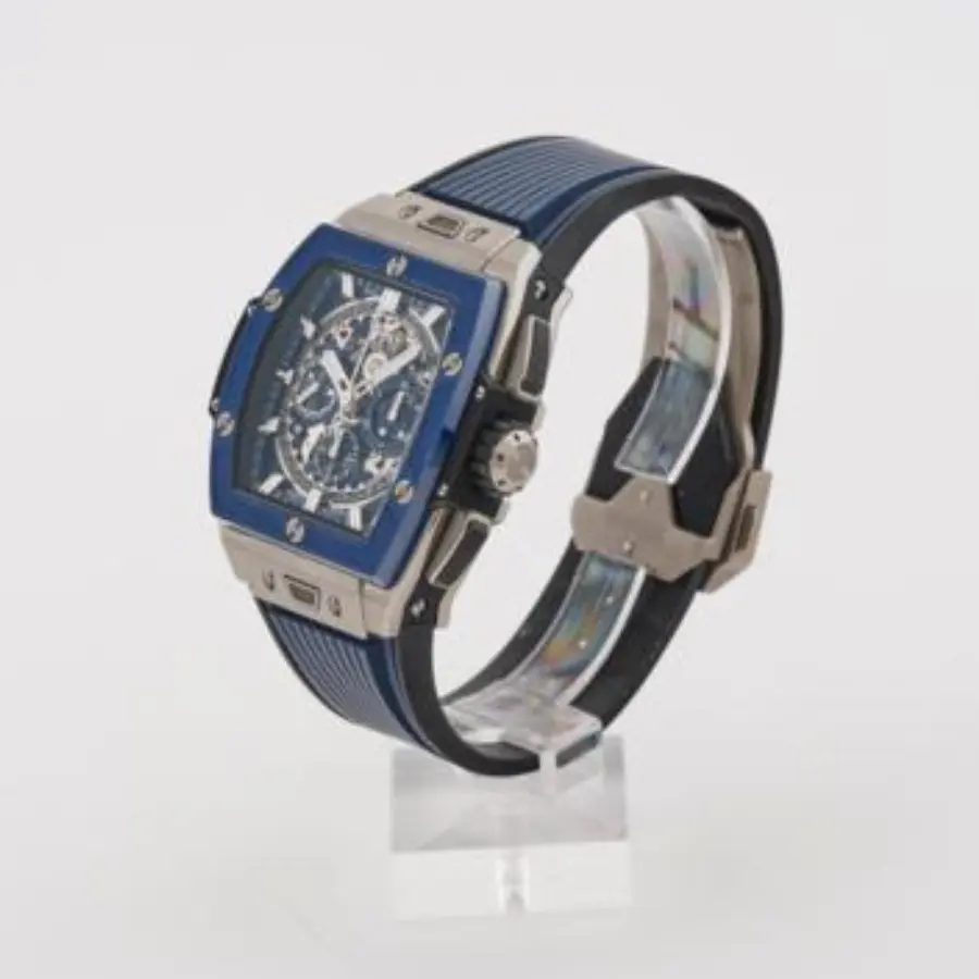 Thumbnail: Hublot Big Bang Unico 642.NL.7170.RX Blue Ceramic Dial