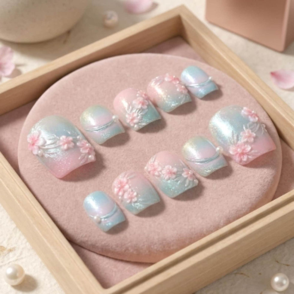 Thumbnail: press on nails, custom nails, fake nails, Nails Art, custom nail, Gift for her