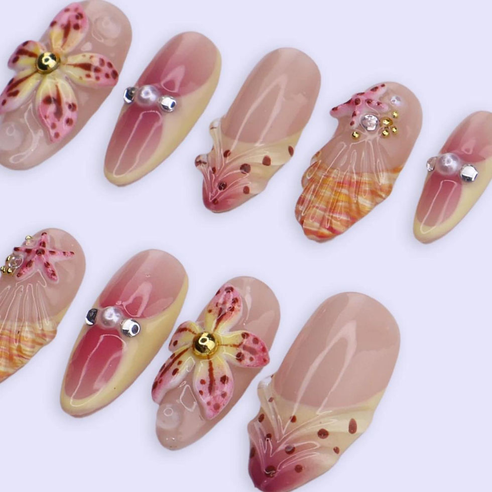 Thumbnail: press on nails, custom nails, fake nails, Nails Art