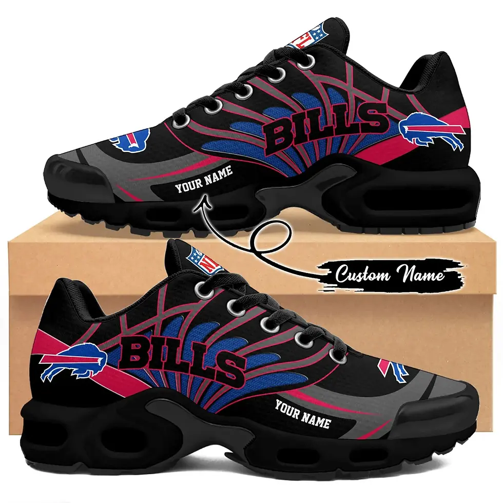 Thumbnail: Buffalo Bills Premium NFL Custom GameDay Energy Air Max Shoes