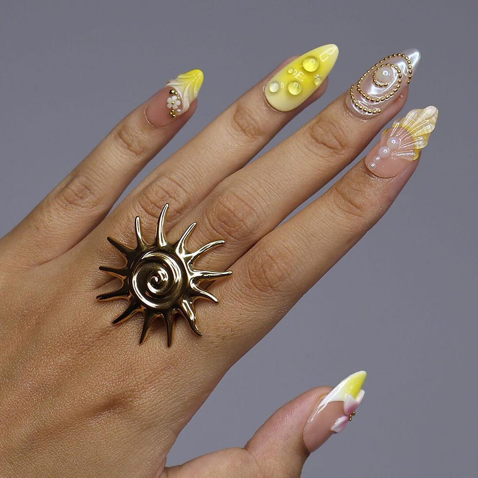Thumbnail: press on nails, custom press on nails, fake nails, Nails Art
