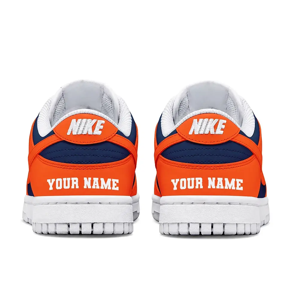 Thumbnail: Denver Broncos Premium NFL Dunk Low Shoes