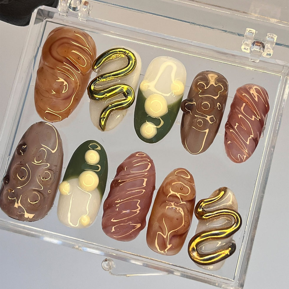 Thumbnail: press on nails, custom nails, fake nails, Nails Art