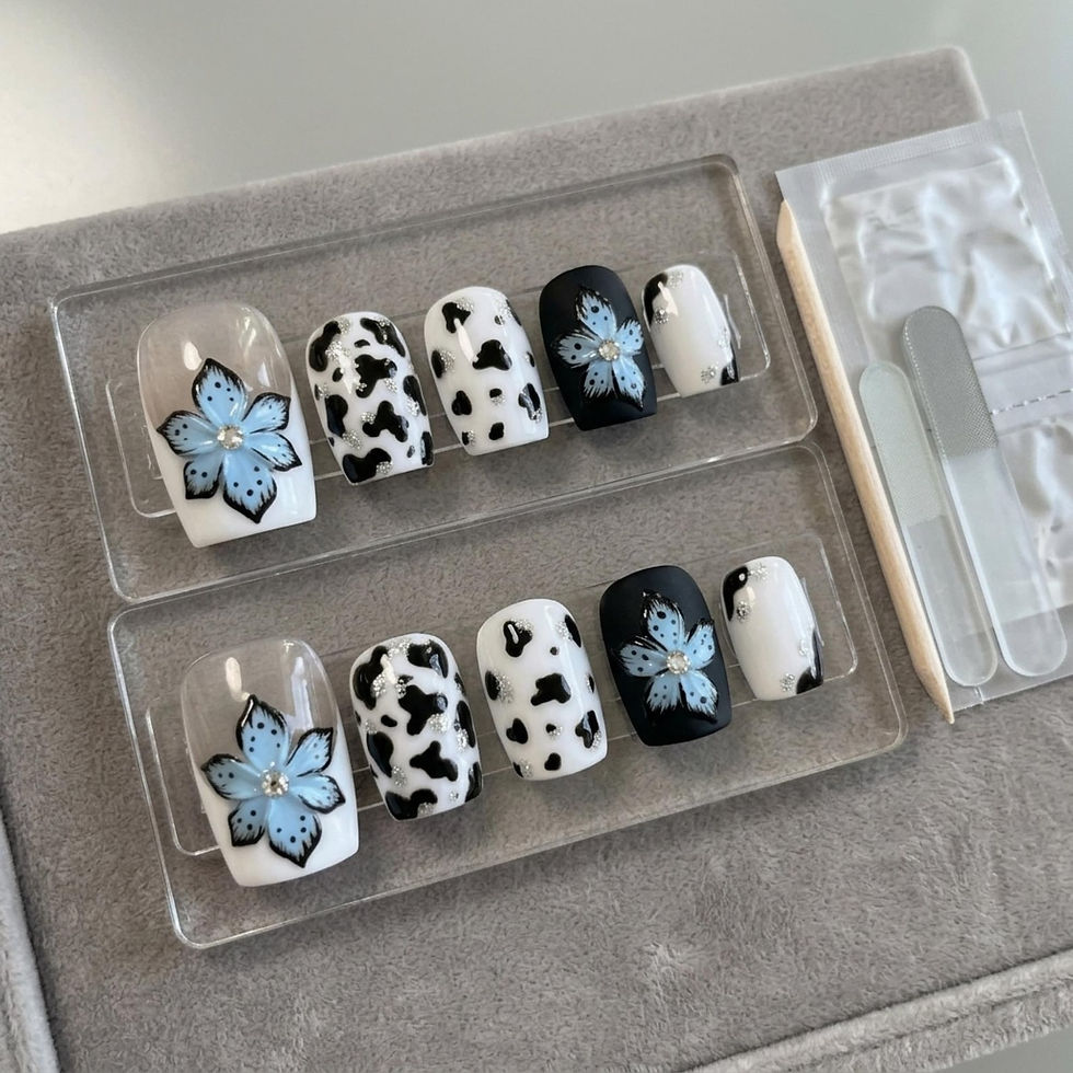 Thumbnail: press on nails, custom nails, fake nails, Nails Art, custom nail, Gift for her