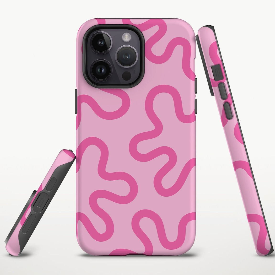 Colorful iPhone 14 Pro Max Case Hot Pink iPhone Case Galaxy S23 Case iPhone Xs 1