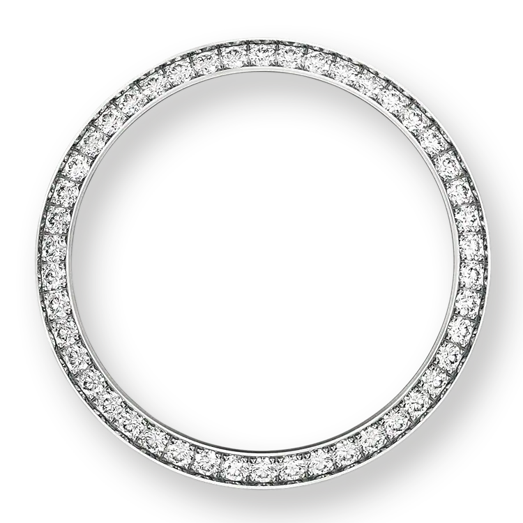 Thumbnail: Rolex Lady-Datejust 28, Oystersteel and 18k White Gold Ref# 279384RBR-0019