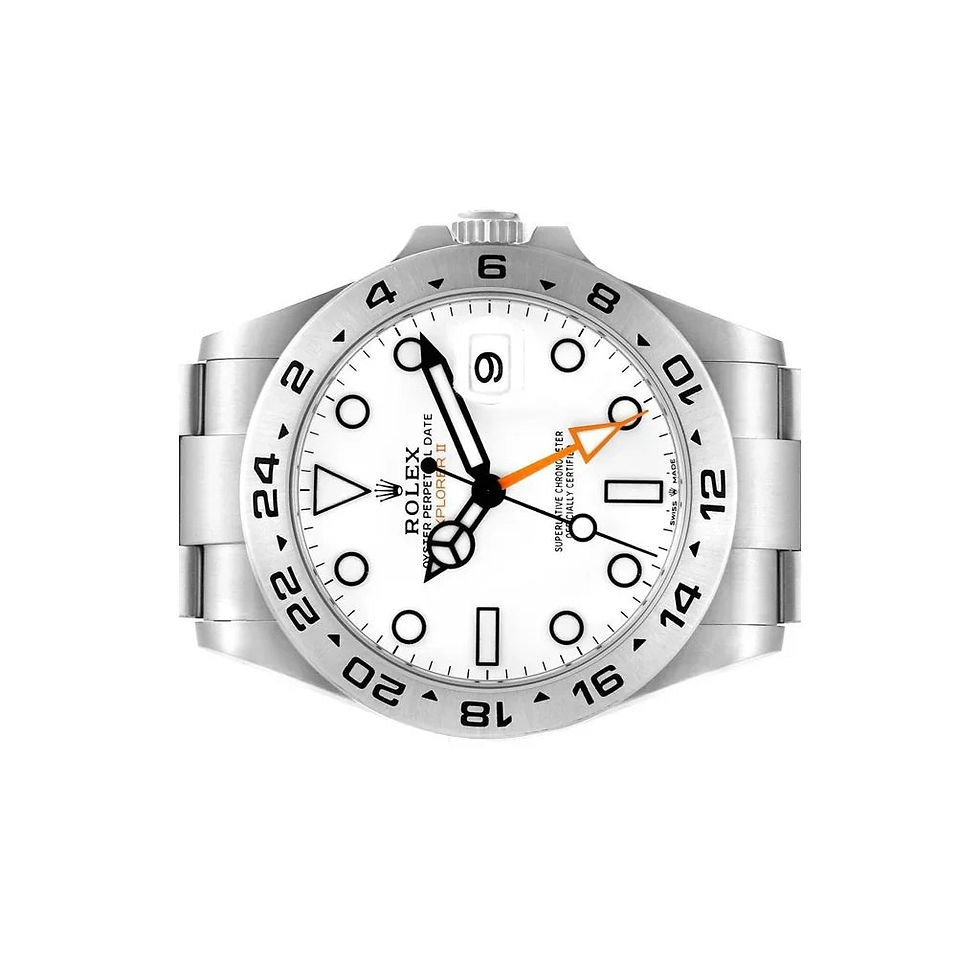 Thumbnail: Rolex Explorer II Polar White Dial Men's Watch