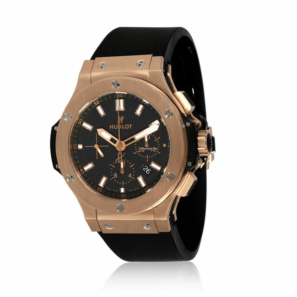 Thumbnail: Hublot Big Bang, Gold Chronograph, 18k Rose Gold, 44 mm Ref# 301.RX.1180.RX