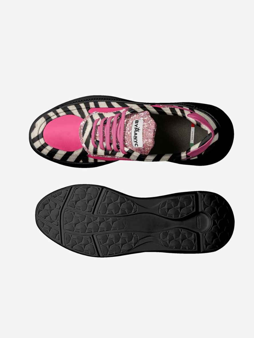 Thumbnail: BYMANYC ® NYC Riverside Prestige: Serene Vegan Sneakers With Refined Style