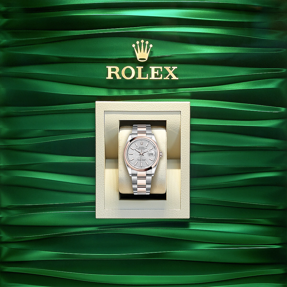 Thumbnail: Rolex Datejust 36, 18k Everose Gold and Stainless Steel, 36mm Ref# 126201-0034