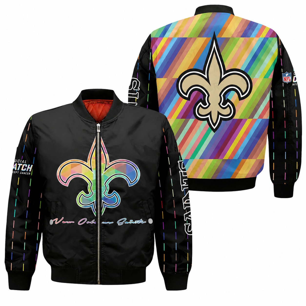 New Orleans Saints National Football League AOP Bomber Jacket