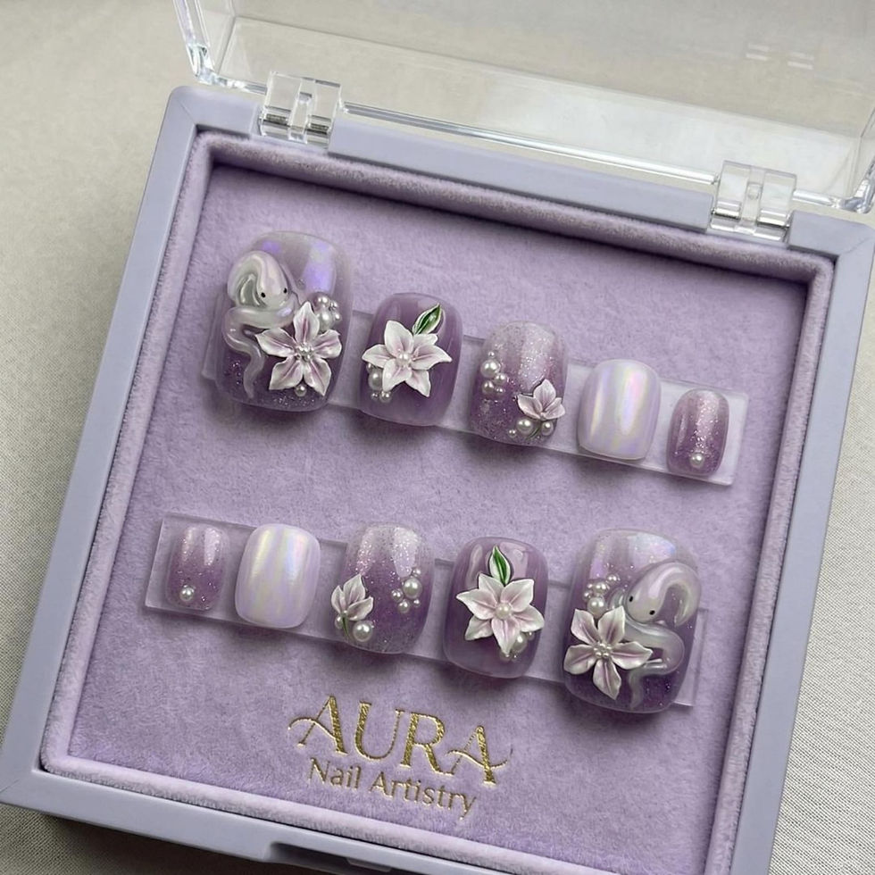 Thumbnail: press on nails, custom nails, fake nails, Nails Art, custom nail, Gift for her