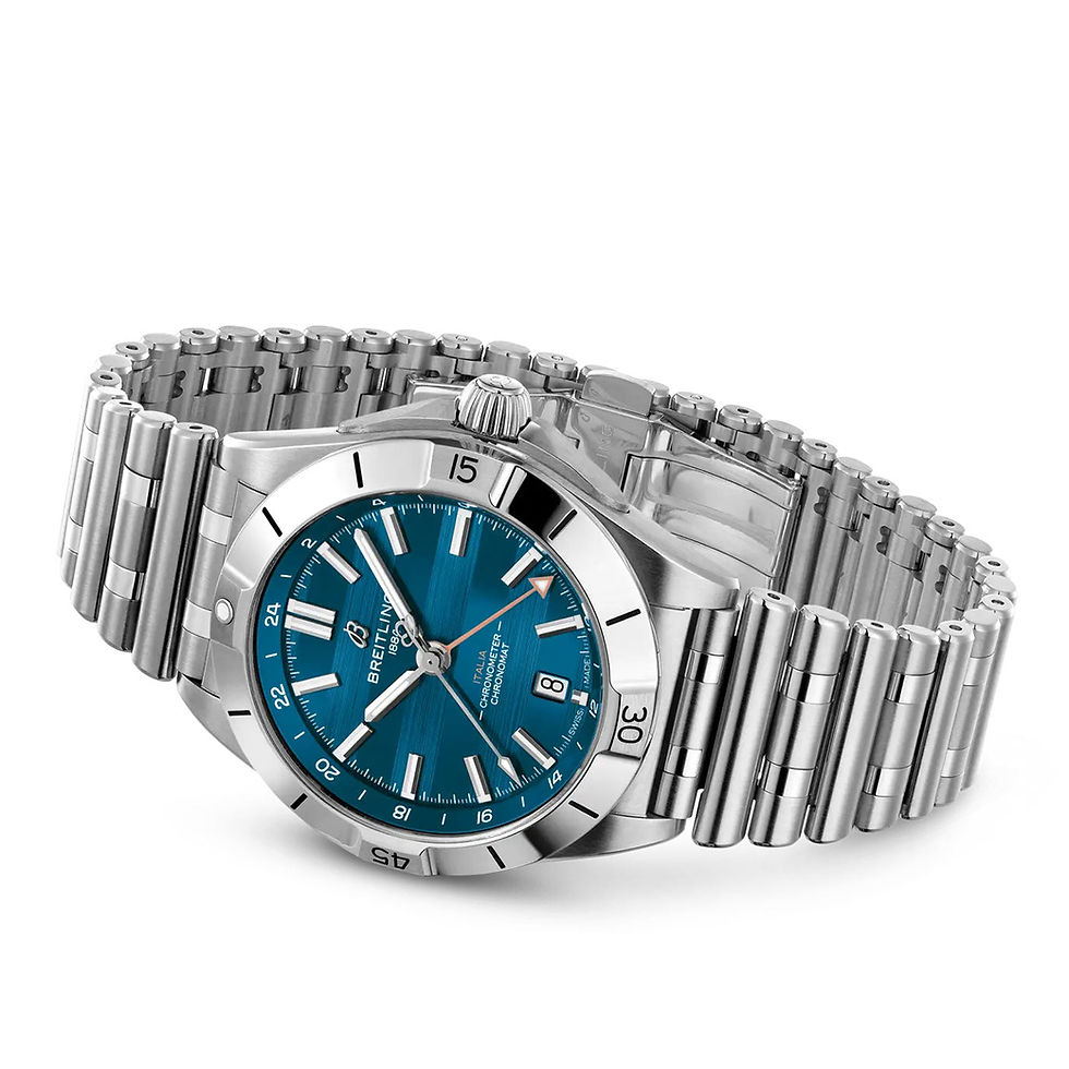 Thumbnail: Breitling Chronomat Automatic GMT 40 Six Nations Italy, A323981C1C1A1