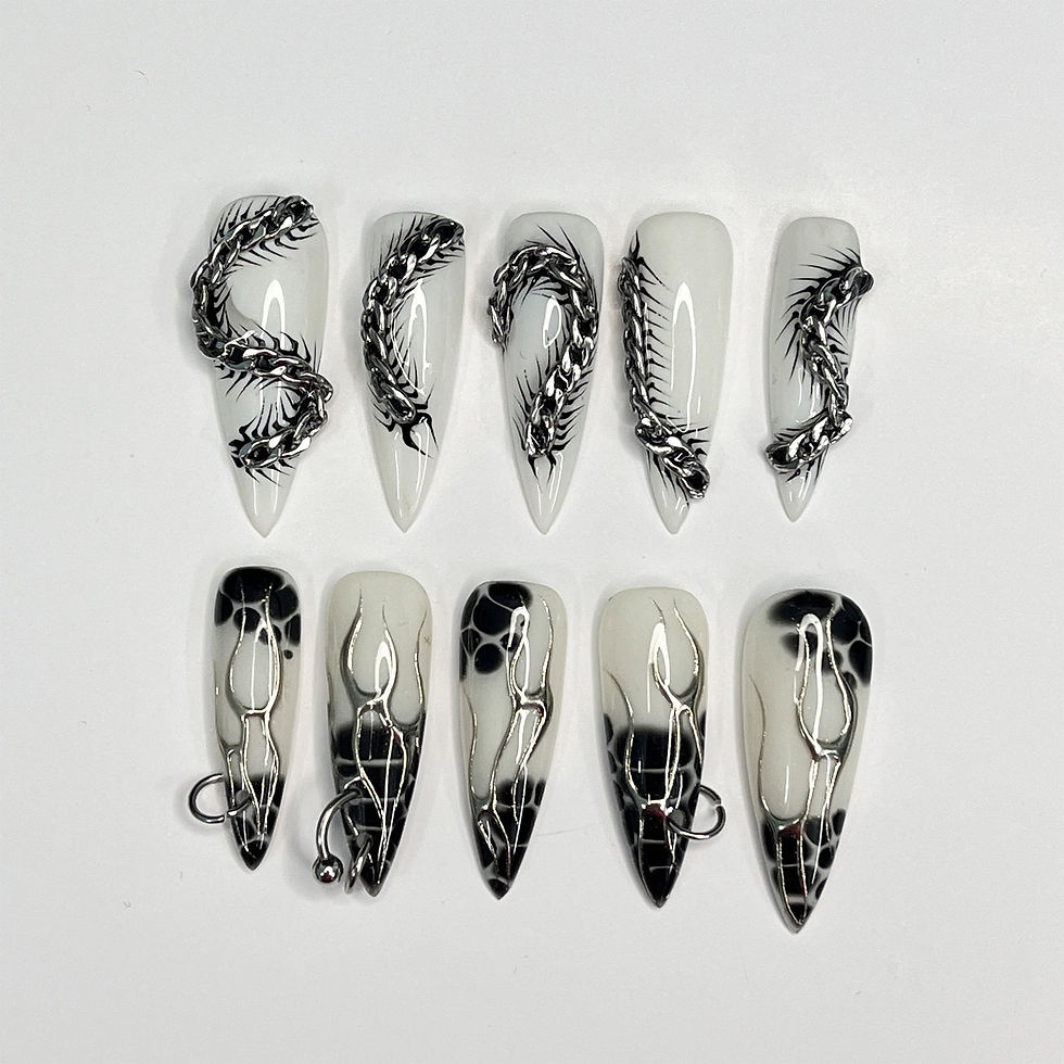 press on nails, custom nails, fake nails, Nails Art