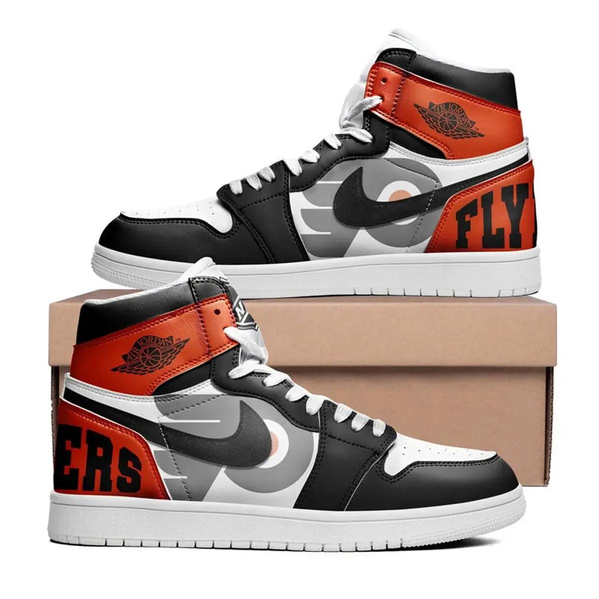 Philadelphia Flyers Premium NHL Teams High Top Sneakers