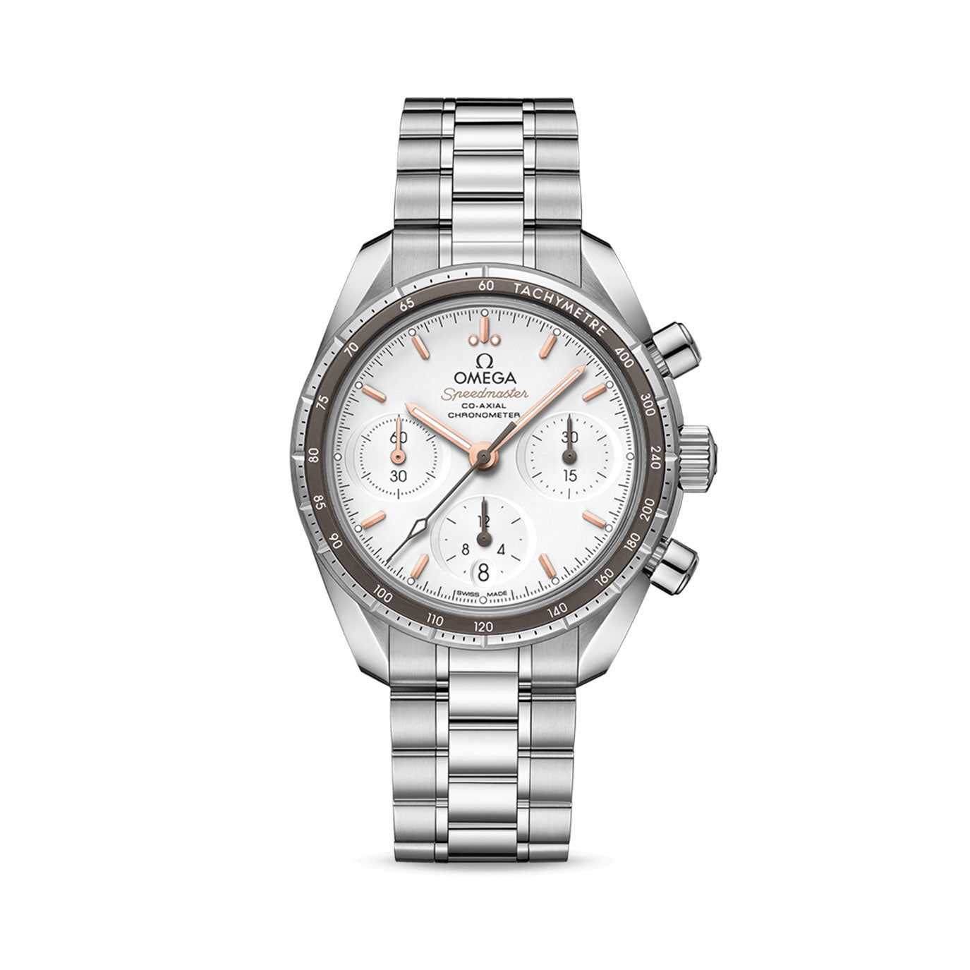 Omega Speed Chronograph, 38mm Silver Dial Ref# 324.30.38.50.02.001