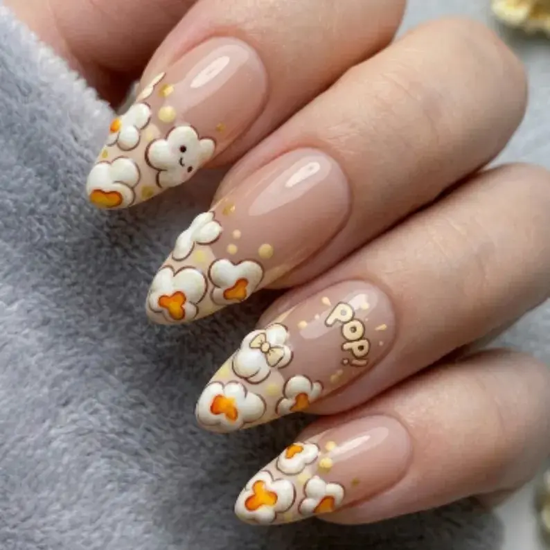 Thumbnail: press on nails, custom press on nails, fake nails, Nails Art