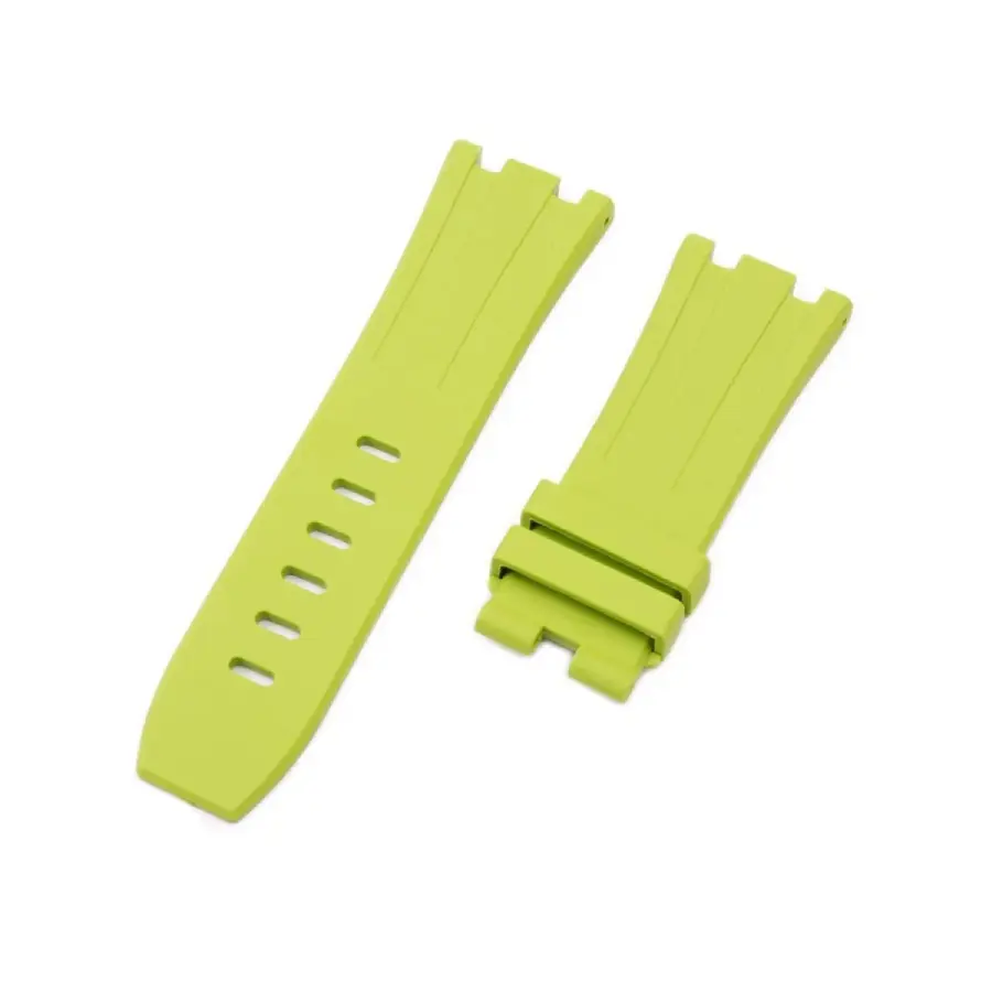 United Luxury Green Rubber Strap for Royal Oak
