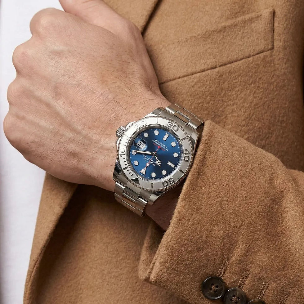 Thumbnail: Rolex Yacht-Master Men’s Watch With Signature Dial
