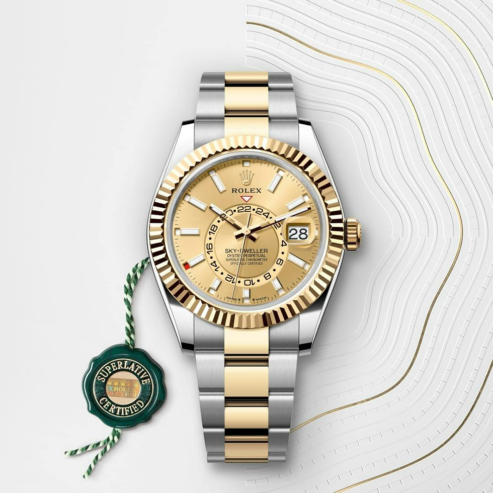 Thumbnail: Rolex Sky-Dweller Oyster, 42 mm, Oystersteel and yellow gold Ref# 336933-0001