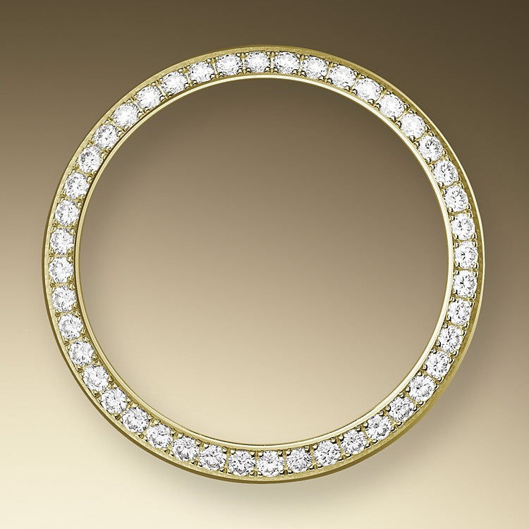 Thumbnail: Rolex Lady-Datejust 28, 18kt Yellow Gold and diamonds Ref# 279138RBR-0014