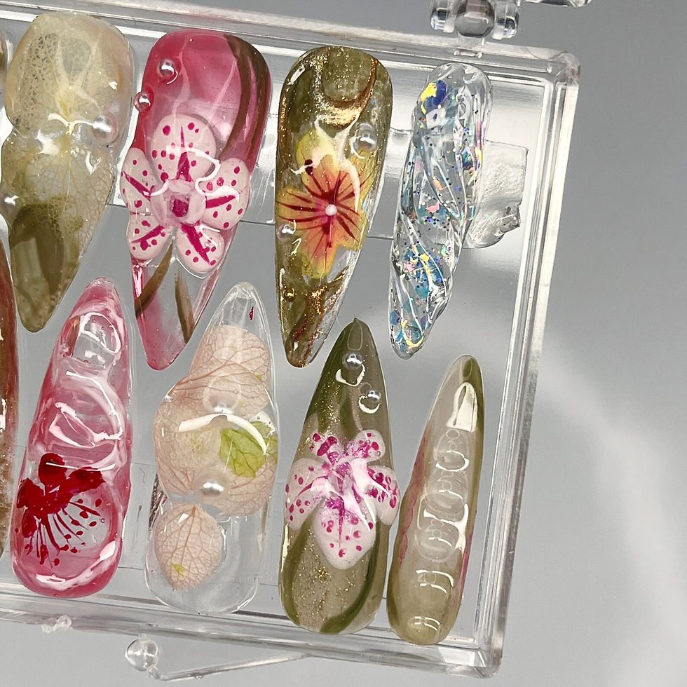 Thumbnail: press on nails, custom nails, fake nails, Nails Art