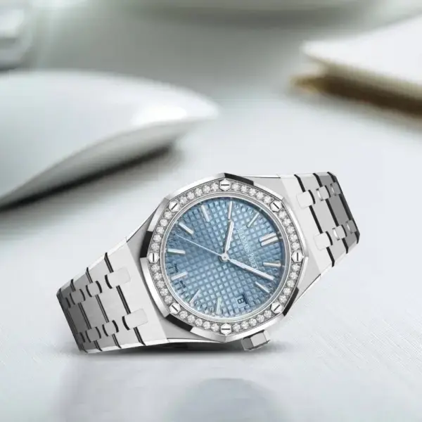 Thumbnail: Audemars Piguet Royal Oak 50th Anniversary 37mm Watch Ref# 15551ST.ZZ.1356ST.01