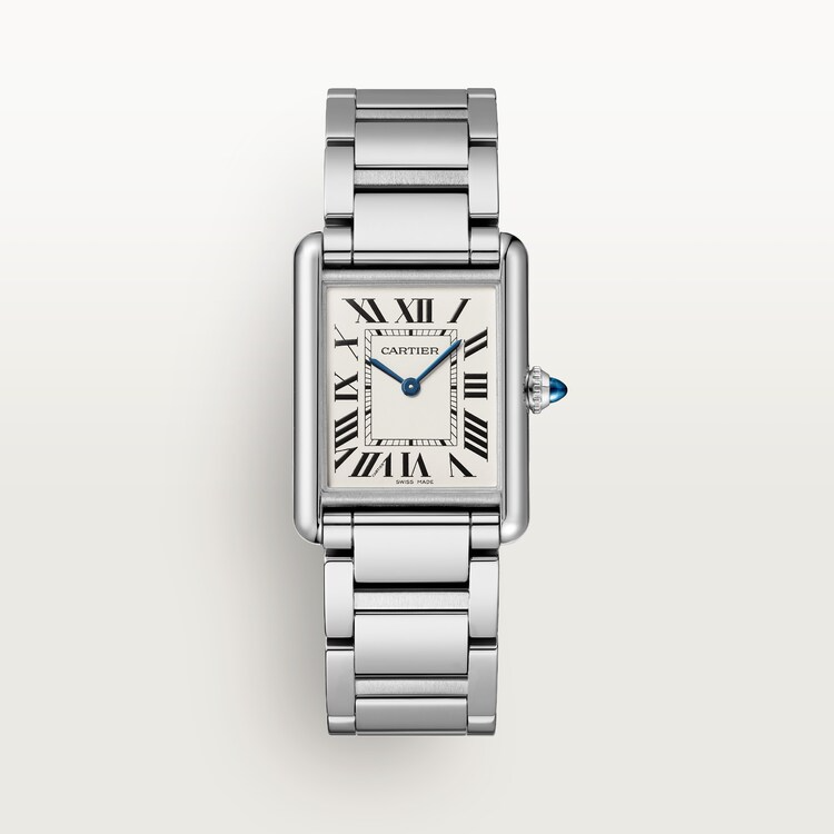 Cartier Tank Must, Large Stainless Steel, 33.7mm x 25.5mm Ref# WSTA0052