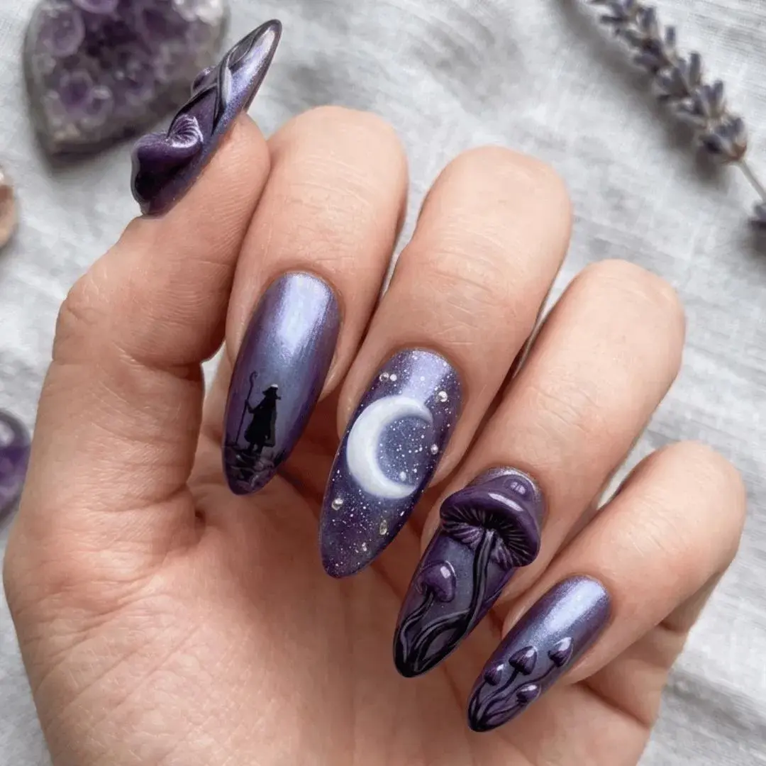 press on nails, custom press on nails, fake nails, Nails Art