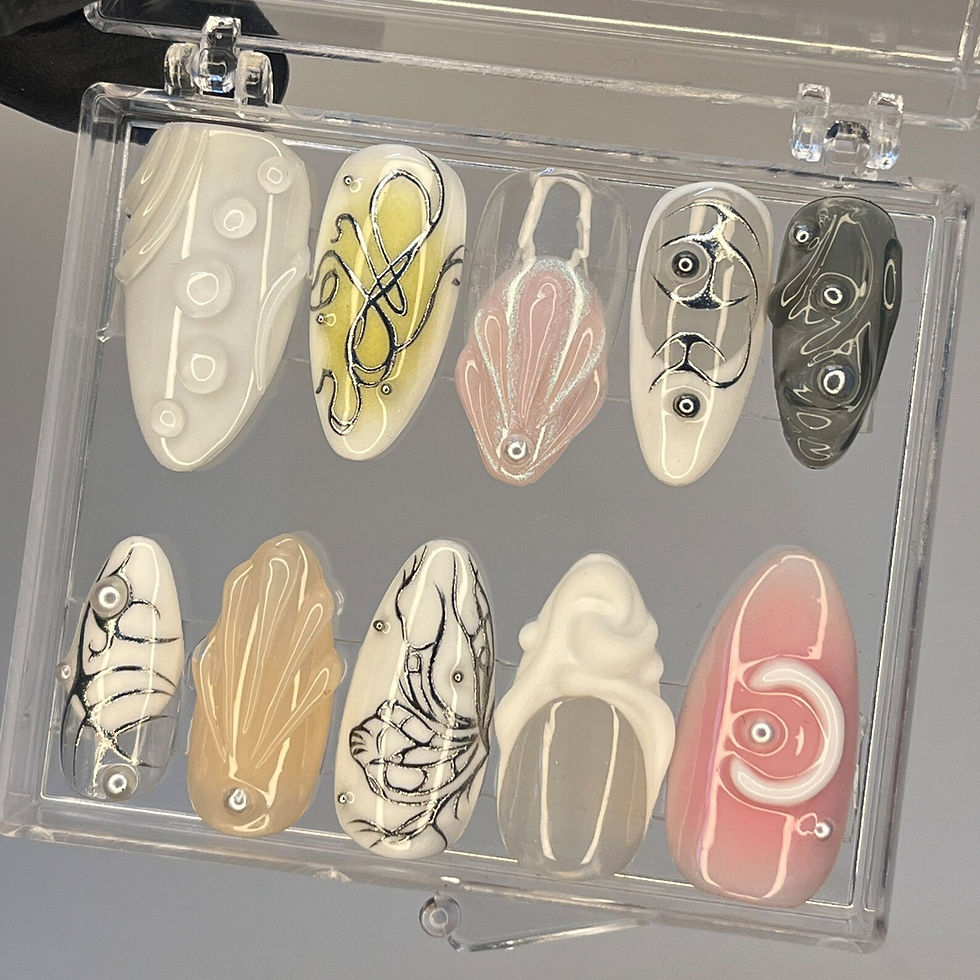 Thumbnail: press on nails, custom nails, fake nails, Nails Art